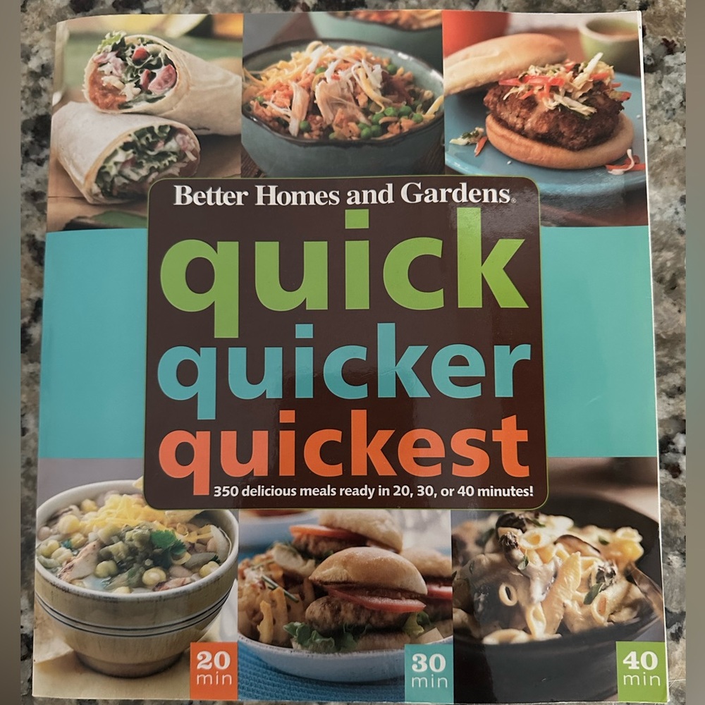 Better Home & Gardens Cookbook